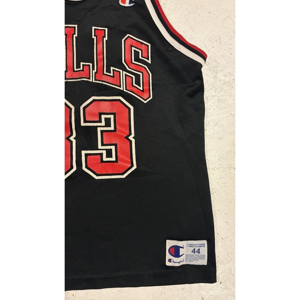 Vintage Champion Chicago Bulls Scottie Pippen Basketball Jersey Size‎ 44 NBA - Picture 2 of 11